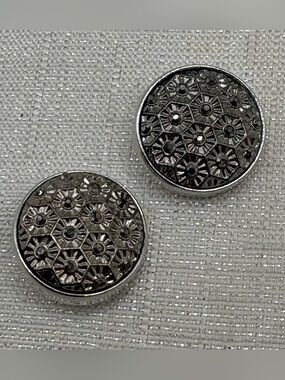 GRAY - Matching Charms - Ginger Snaps & Co. Snap Button Charms - Set of 2